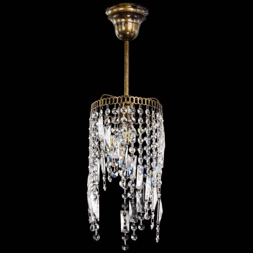 Люстра Капель мини №4 под бронзу в Ижевске Гусь Хрустальный