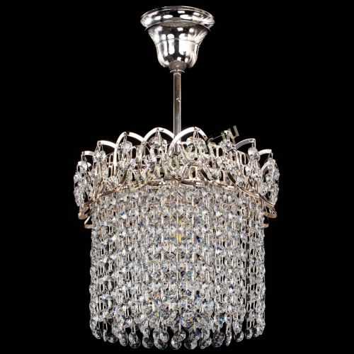 Люстра Капель оптикон №1 с подвесом в Ижевске Гусь Хрустальный