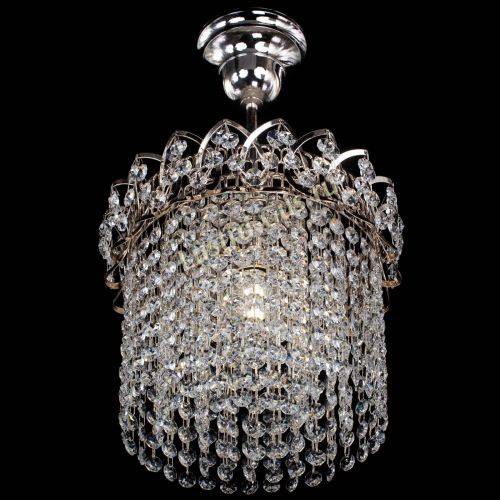 Люстра Капель оптикон №1 с подвесом в Ижевске Гусь Хрустальный