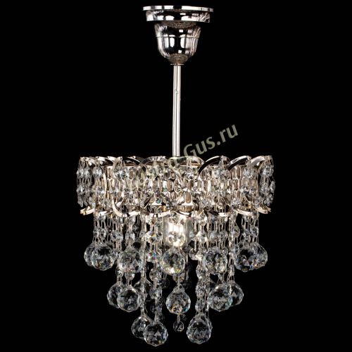 Люстра Капель оптикон шар №1 с подвесом в Ижевске Гусь Хрустальный