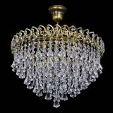 Люстра Капель Пирамида 30 с подвесом под бронзу в Ижевске