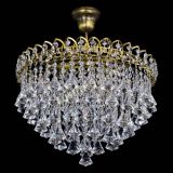 Люстра Капель Пирамида 40 с подвесом под бронзу в Ижевске