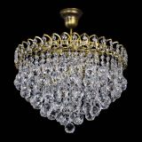 Люстра Капель Пирамида Шар 40 с подвесом под бронзу в Ижевске