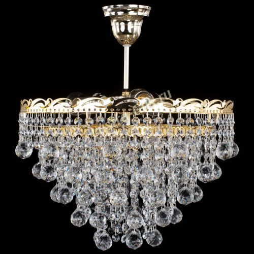 Люстра Капель Шар 30мм с подвесом в Ижевске Гусь Хрустальный