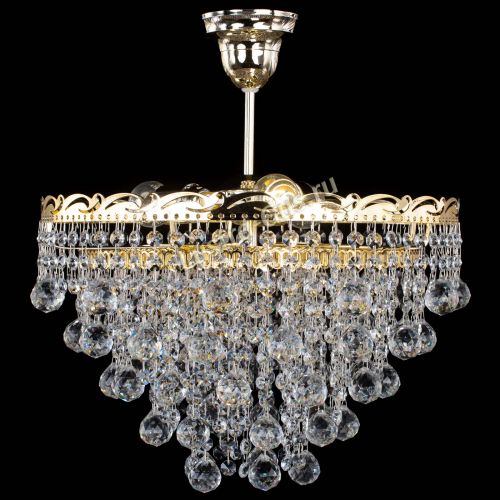 Люстра Капель Шар 30мм с подвесом в Ижевске Гусь Хрустальный