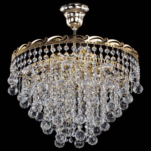 Люстра Капель Шар 30мм с подвесом в Ижевске Гусь Хрустальный