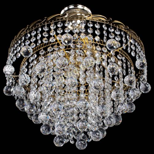 Люстра Капель Шар 30мм с подвесом в Ижевске Гусь Хрустальный