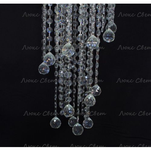 Люстра Капель Винтаж 3 лампы подвесная в Ижевске Гусь Хрустальный