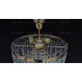 Люстра Капель Винтаж 3 лампы подвесная в Ижевске Люстра Капель Винтаж 3 лампы подвесная в Ижевске