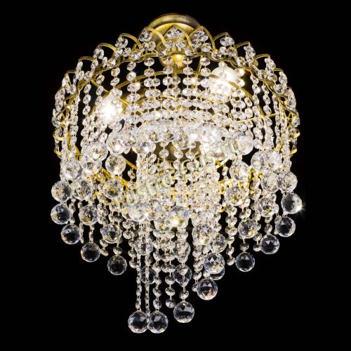 Люстра Капель Водоворот под бронзу шар 30 в Ижевске Гусь Хрустальный