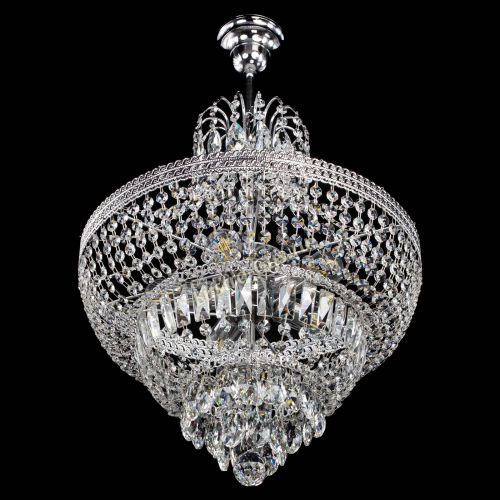 Люстра Каскад Флоренция №5 с подвесом в Ижевске Гусь Хрустальный