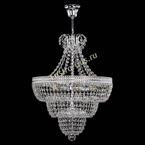 Люстра Каскад Флоренция обтикон №5 с подвесом в Ижевске Гусь Хрустальный