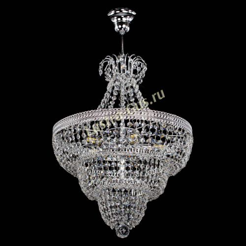 Люстра Каскад Флоренция обтикон №5 с подвесом в Ижевске Гусь Хрустальный