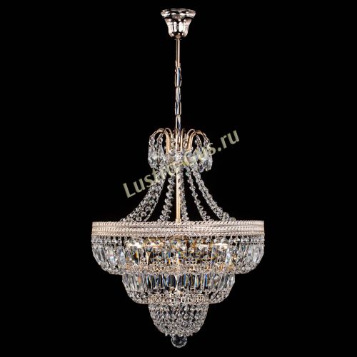 Люстра Каскад Флоренция обтикон №5 удлиненная в Ижевске Гусь Хрустальный