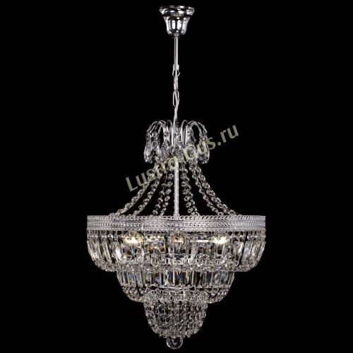 Люстра Каскад Флоренция обтикон №5 удлиненная в Ижевске Гусь Хрустальный