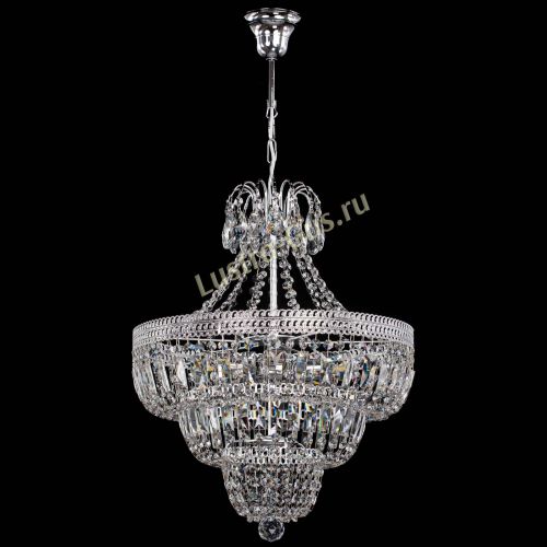 Люстра Каскад Флоренция обтикон №5 удлиненная в Ижевске Гусь Хрустальный