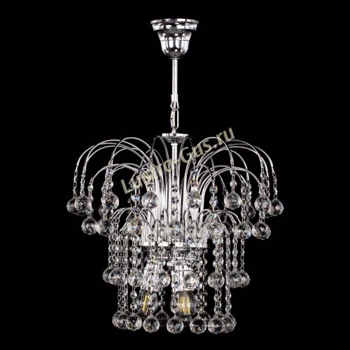 Люстра Каскад Шар №2 в Ижевске Гусь Хрустальный