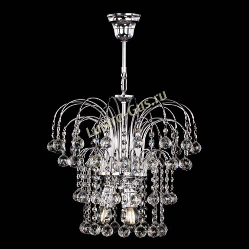 Люстра Каскад Шар №2 в Ижевске Гусь Хрустальный