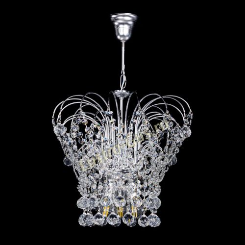 Люстра Каскад Шар №3 в Ижевске Гусь Хрустальный