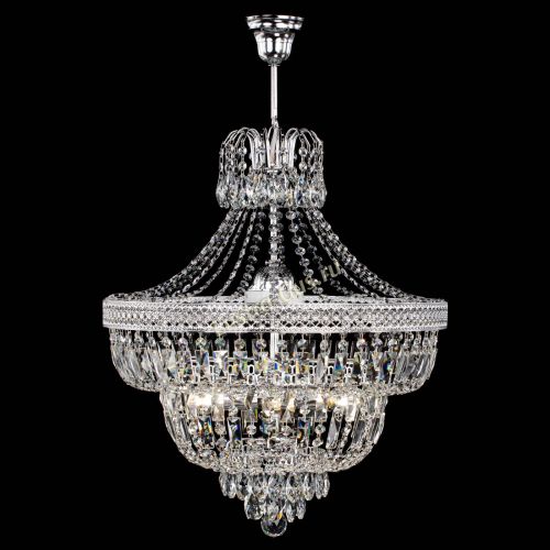 Люстра Каскад Венеция №5 с подвесом в Ижевске Гусь Хрустальный