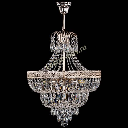 Люстра Каскад Венеция №5 с подвесом в Ижевске Гусь Хрустальный