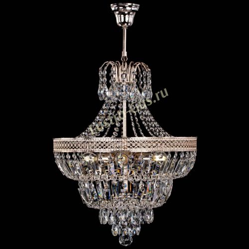 Люстра Каскад Венеция №5 с подвесом в Ижевске Гусь Хрустальный