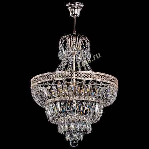 Люстра Каскад Венеция №5 с подвесом в Ижевске Гусь Хрустальный