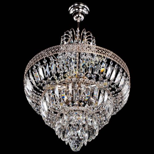 Люстра Каскад Венеция №5 с подвесом в Ижевске Гусь Хрустальный