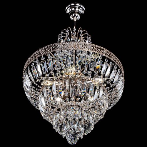 Люстра Каскад Венеция №5 с подвесом в Ижевске Гусь Хрустальный