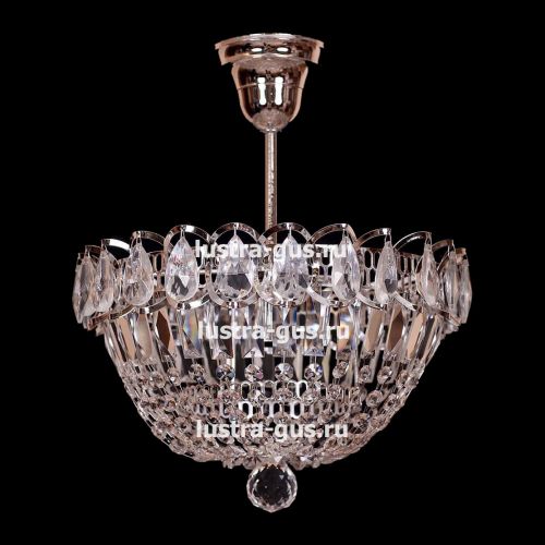 Люстра Катерина Купол подвесная в Ижевске Гусь Хрустальный
