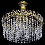 Люстра Хрустальная капель №3 под бронзу в Ижевске