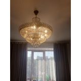 Люстра Хрустальный Каскад №8 с подвесом под бронзу в Ижевске Люстра Хрустальный Каскад №8 с подвесом под бронзу в Ижевске