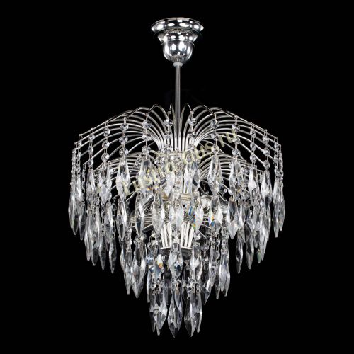 Люстра Хрустальные брызги камень Перо в Ижевске Гусь Хрустальный