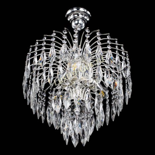 Люстра Хрустальные брызги камень Перо в Ижевске Гусь Хрустальный