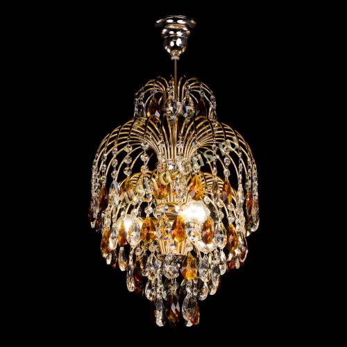 Люстра Хрустальные брызги с подвесом журавлик чайная в Ижевске Гусь Хрустальный