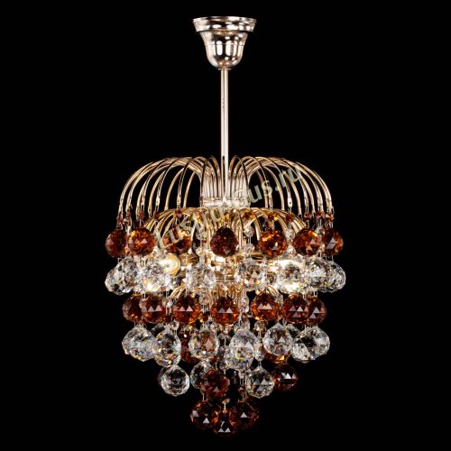 Люстра Хрустальные брызги шар 40 мм чайная в Ижевске Гусь Хрустальный