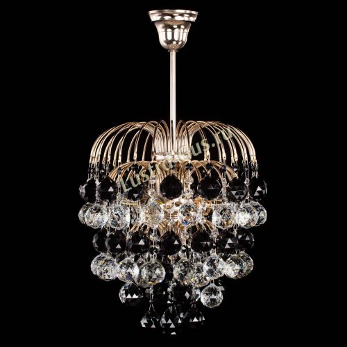 Люстра Хрустальные брызги шар 40 мм черная в Ижевске Люстра Хрустальные брызги шар 40 мм черная в Ижевске