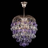 Люстра Хрустальные брызги шар 40 мм фиолетовая в Ижевске