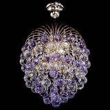 Люстра Хрустальные брызги шар 40 мм фиолетовая в Ижевске