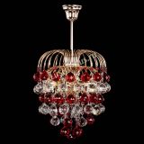 Люстра Хрустальные брызги шар 40 мм красная в Ижевске