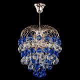 Люстра Хрустальные брызги шар 40 мм синяя в Ижевске