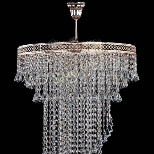 Люстра Кольцо №64 Венеция конус в Ижевске Гусь Хрустальный