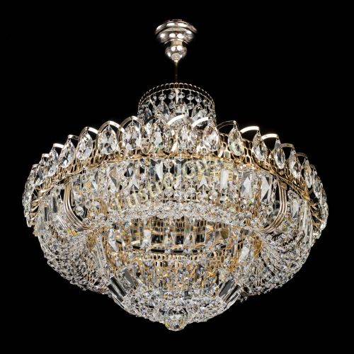 Люстра Кольцо Классика Пластинка с подвесом в Ижевске Гусь Хрустальный