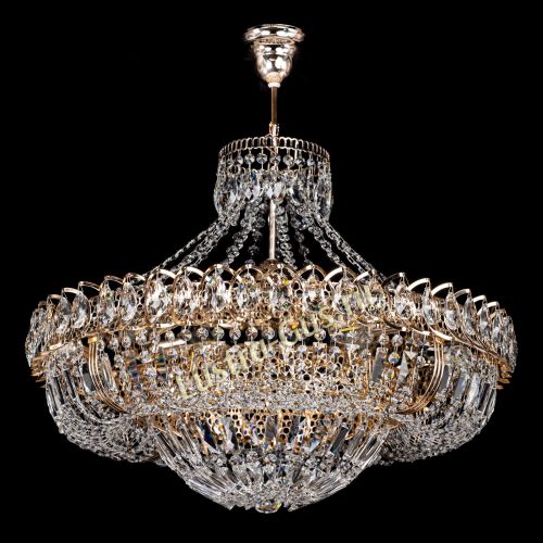 Люстра Кольцо Классика Пластинка с подвесом в Ижевске Гусь Хрустальный