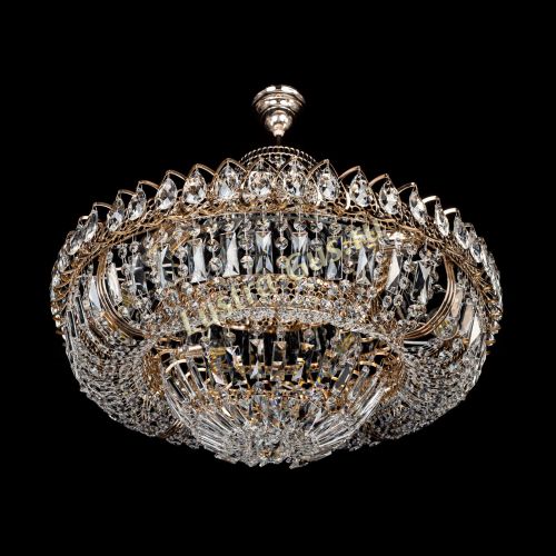 Люстра Кольцо Классика Пластинка с подвесом в Ижевске Гусь Хрустальный