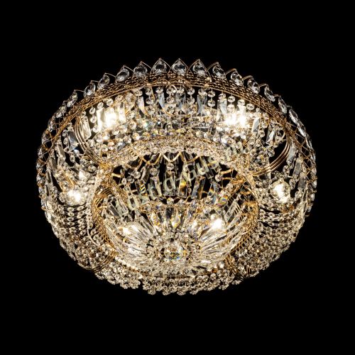 Люстра Кольцо Классика Пластинка с подвесом в Ижевске Гусь Хрустальный