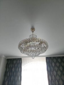 Люстра Кольцо Классика 6 ламп с подвесом в Ижевске отзыв и фото покупателя