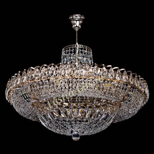 Люстра Кольцо Классика 6 ламп с подвесом в Ижевске Гусь Хрустальный