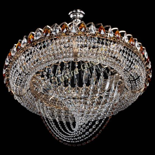 Люстра Кольцо Классика Веер №8 чайная в Ижевске Гусь Хрустальный