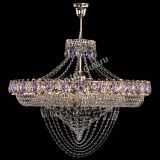 Люстра Кольцо Классика Веер №8 фиолетовая в Ижевске